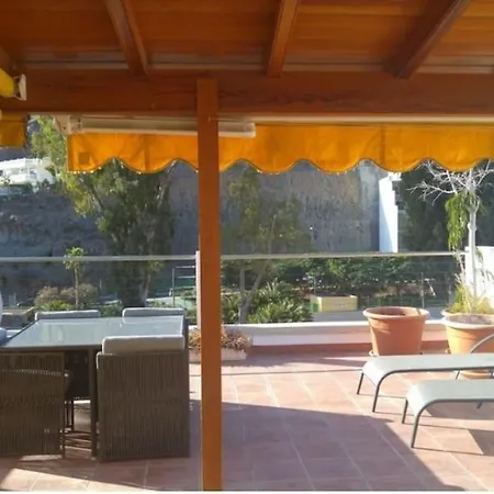 Paraiso Con Gran Solarium Privado En Playa Mogan