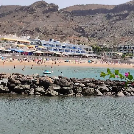 Apartment Paraiso Con Gran Solarium Privado En Playa Mogan Puerto De Mogan
